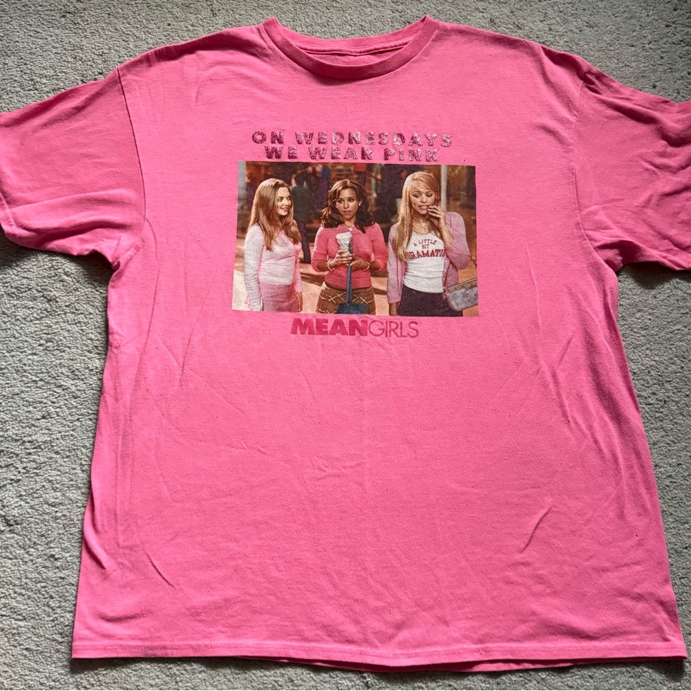Mean Girls Pink Graphic Tee - Picture 2 of 7